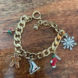 Christmas charm bracelet